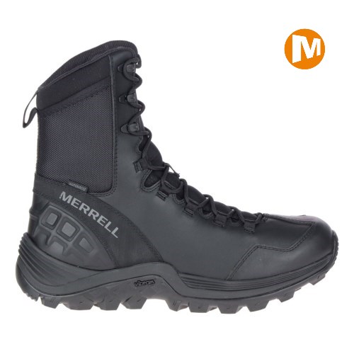 Merrell Rogue 8" Waterproof Winterstiefel Herren Schwarz [DE-DURSO]